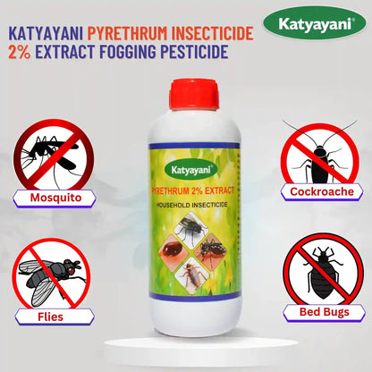 KATYAYANI PYRETHRUM EXTRACT 2% M/M | INSECTICIDE FOR PESTS