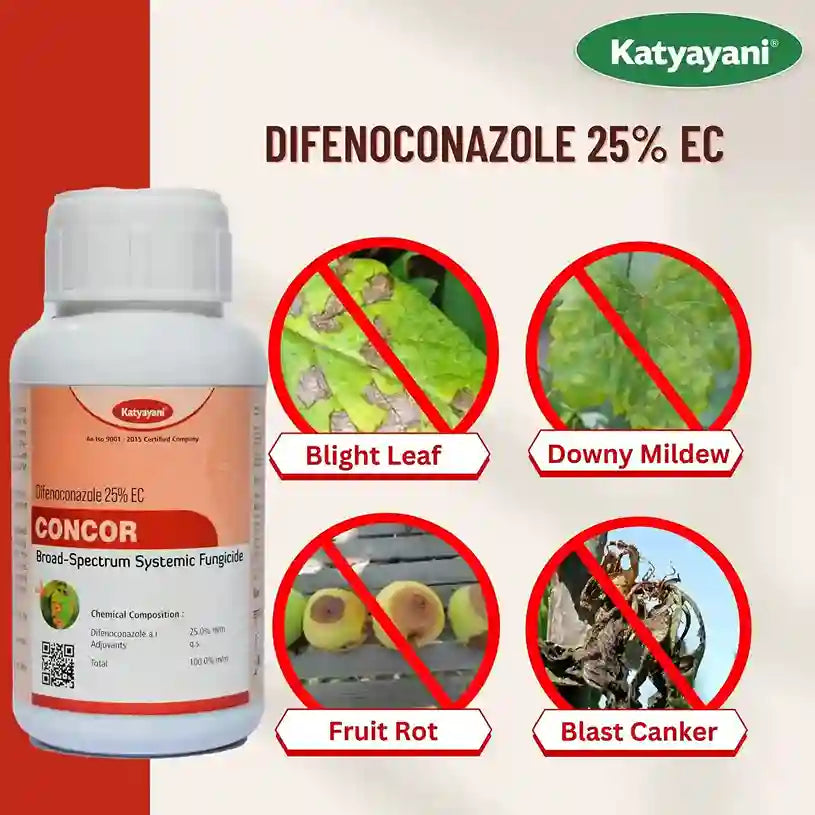 Difenconazole 25% EC-CONCOR Control Fungus disease