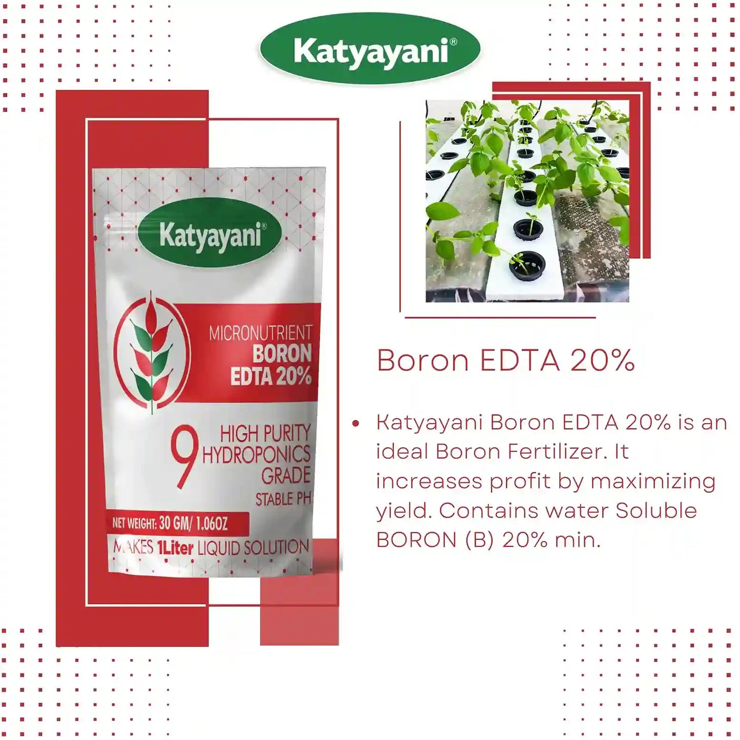 katyayani Boron 20% EDTA-Fertilizer