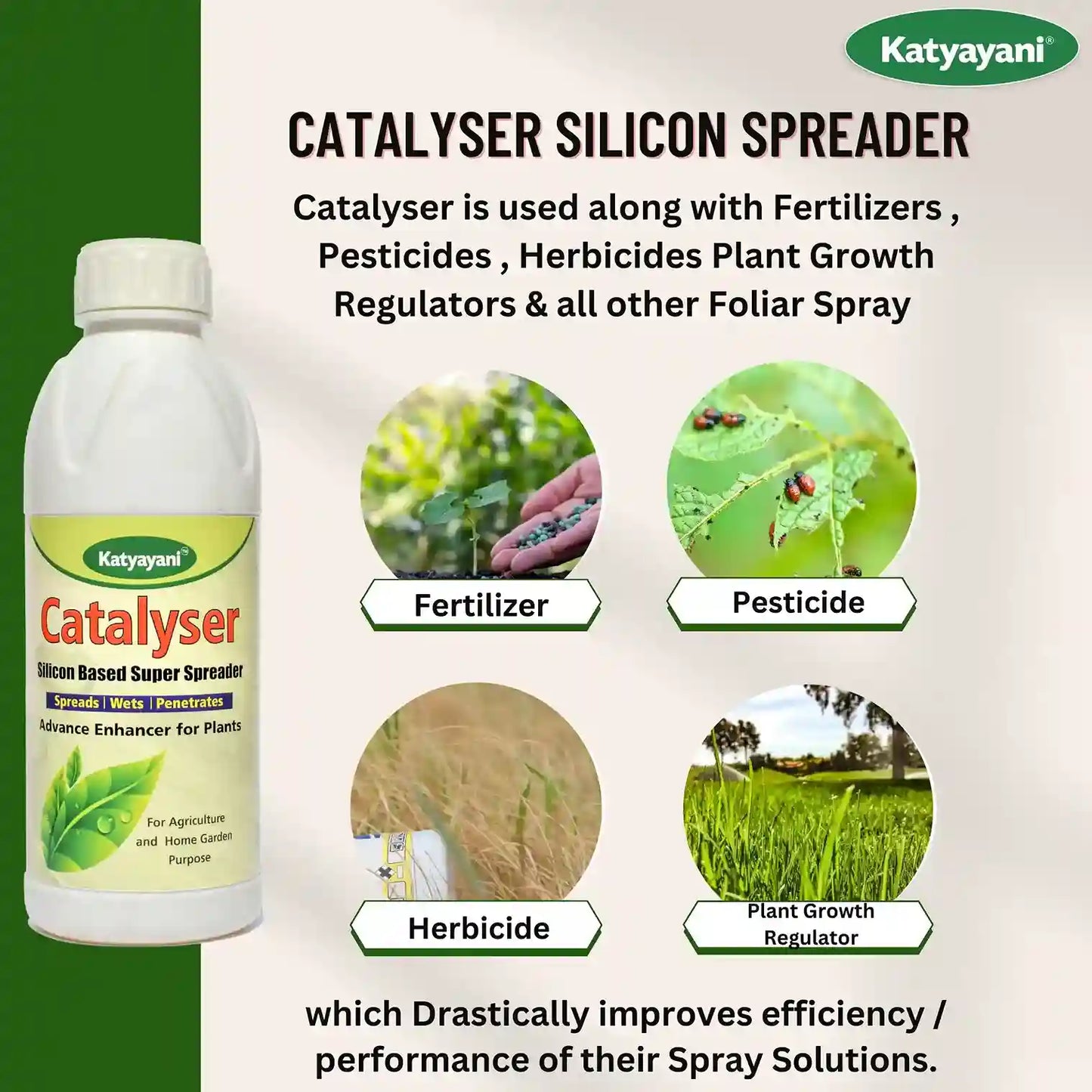 Katyayani Catalyser Silicon Super Spreader | herbicide,fertilizer & pesticide