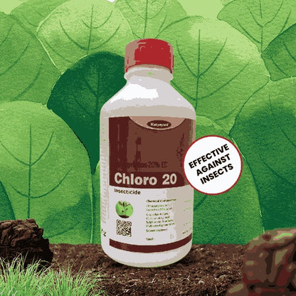 katyayani CHLORO 20 | Chloropyriphos 20 % EC | Insecticide