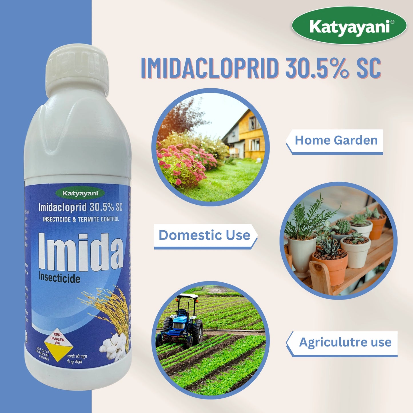 KATYAYANI IMIDA | IMIDACLOPRID 30.5% SC | CHEMICAL INSECTICIDE