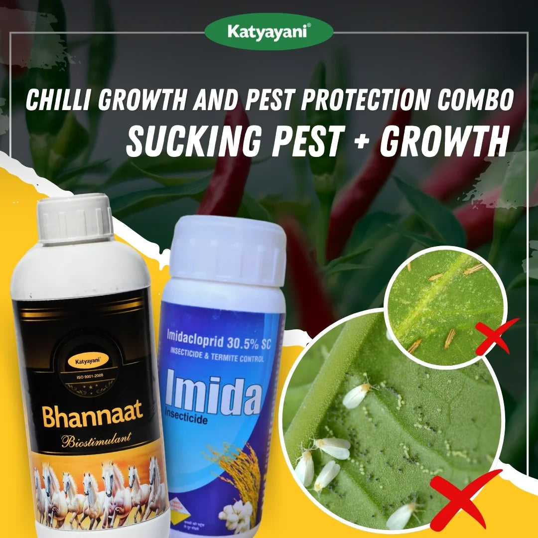 Katyayani Chilli Growth and Pest Protection Combo