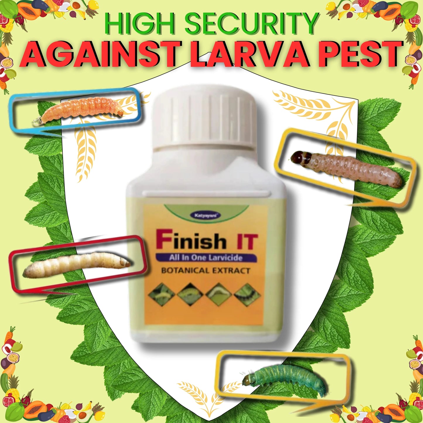 KATYAYANI FINISH IT | ALL IN ONE LARVICIDE | ORGANIC INSECTICIDE