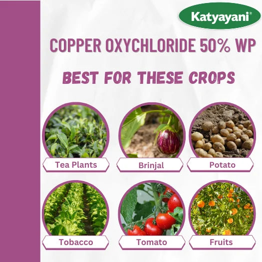 Katyayani Copper oxychloride 50% wp Fungicide | COC50  Fungicide