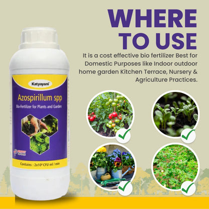 Katyayani Azospirillum Nitrogen Fixing Bio fertilizer
