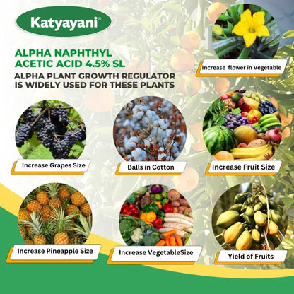 Katyayani FIX IT (Alpha Naphthyl Acetic Acid 4.5 % SL) | Plant Growth Regulator increase fruit size, increase flower in vegetable