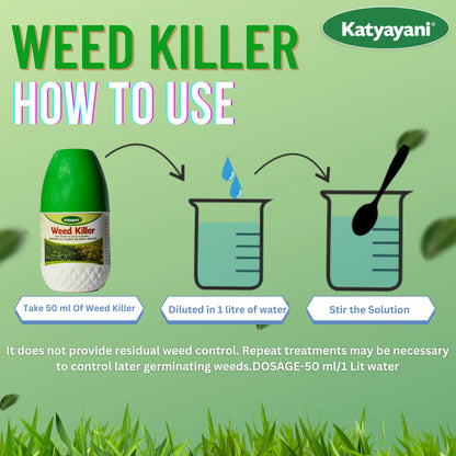 Katyayani Weed Killer Liquid Weedicide Dosage