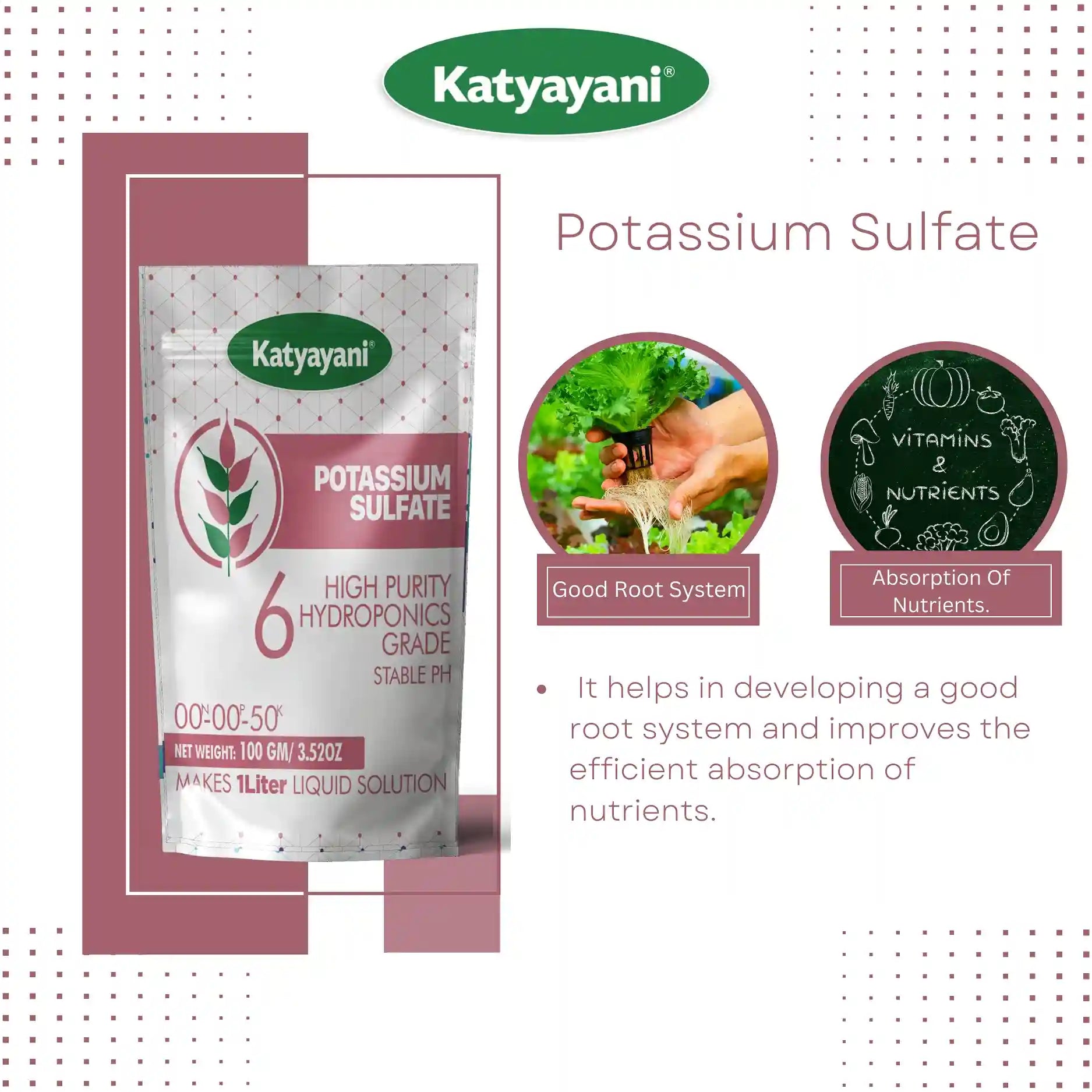 Katyayani Potassium sulfate (Hydroponics)