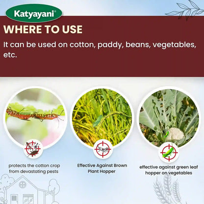 katyayani CHLORO 20 | Chloropyriphos 20 % EC | Insecticide for cotton, paddy, vegetables