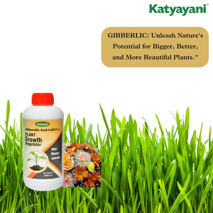 Katyayani  Gibberellic Acid 0.001 % L | Plant Growth Regulator.