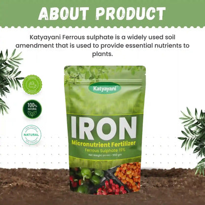 Katyayani Ferrous Sulphate - Fertilizer about
