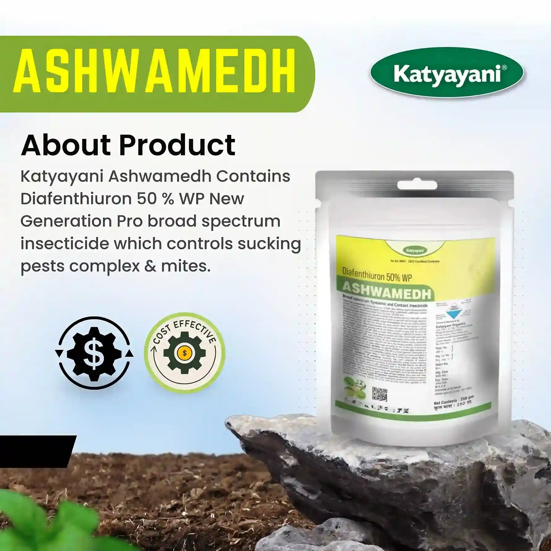 Katyayani ASHWAMEDH ( Diafenthiuron 50 % WP) Insecticide