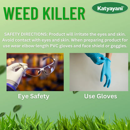 Katyayani Weed Killer Liquid Weedicide safety directions