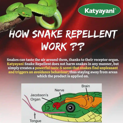 katyayani Snake Shield Non Toxic Snake Repellent Powder