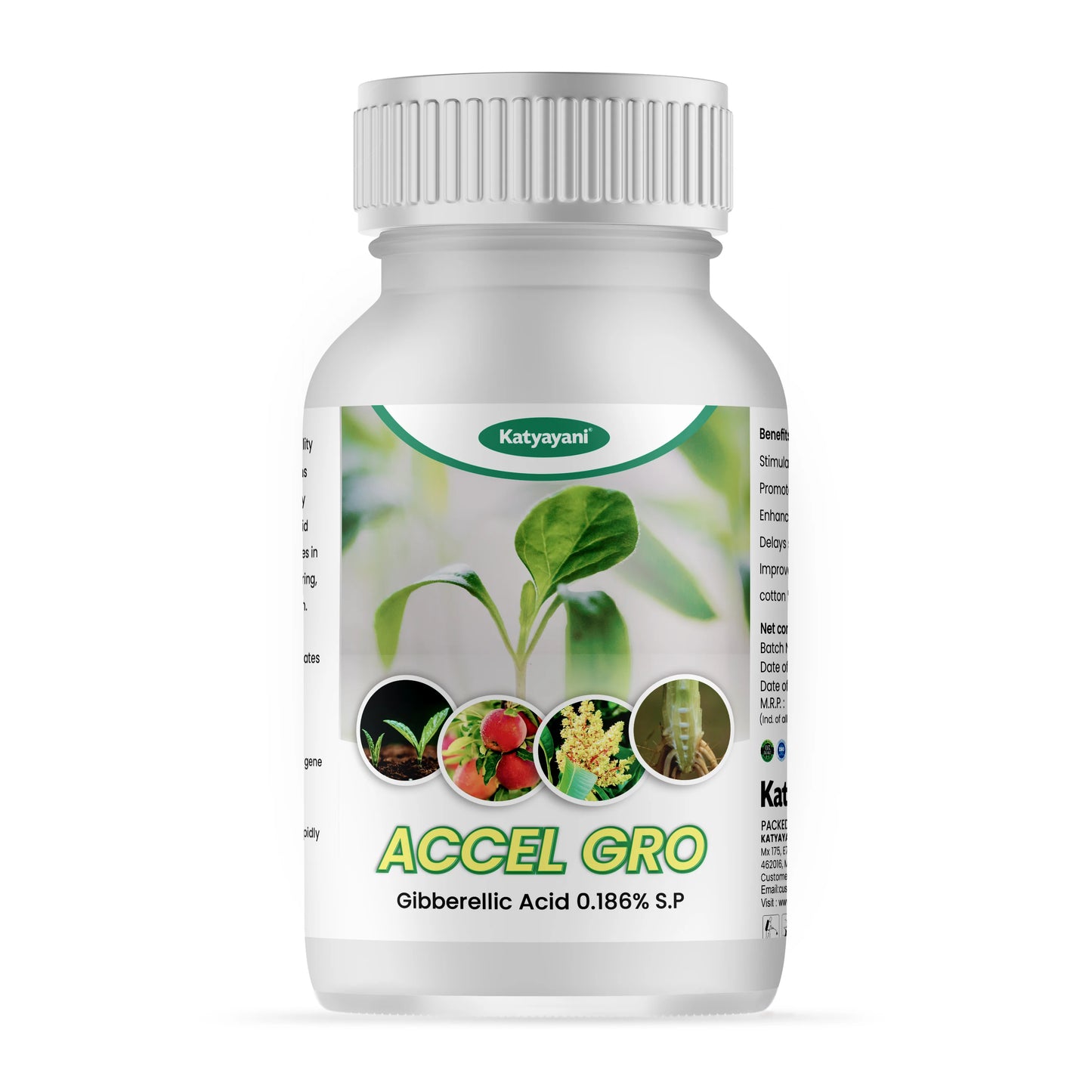 কাত্যায়নী Accel gro | জিব্বেরেলিক  অ্যাসিড 0.186% SP | উদ্ভিদ বৃদ্ধি নিয়ন্ত্রক