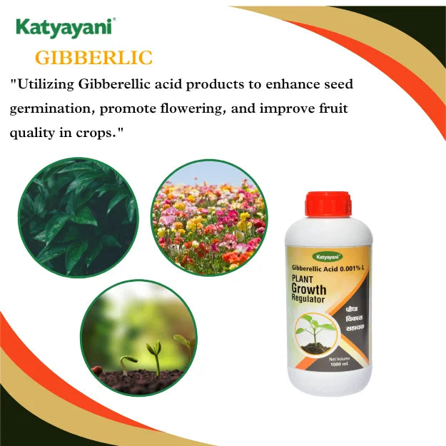 Katyayani  Gibberellic Acid 0.001 % L | Plant Growth Regulator.