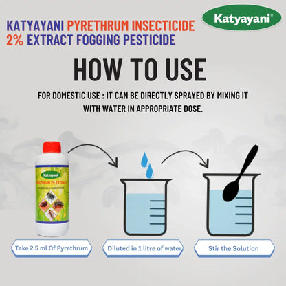 KATYAYANI PYRETHRUM EXTRACT 2% M/M | INSECTICIDE DOSAGE