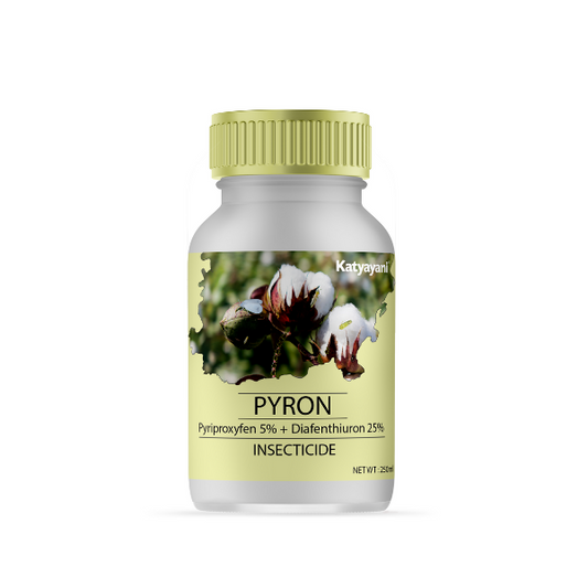 Katyayani PYRON  (Pyriproxyfen 5% + Diafenthiuron 25% se) - Insecticide
