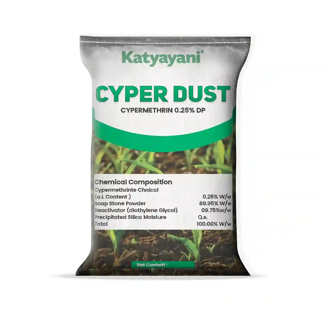 Katyayani Cyper Dust | Cypermethrin 0.25% Insecticide Powder