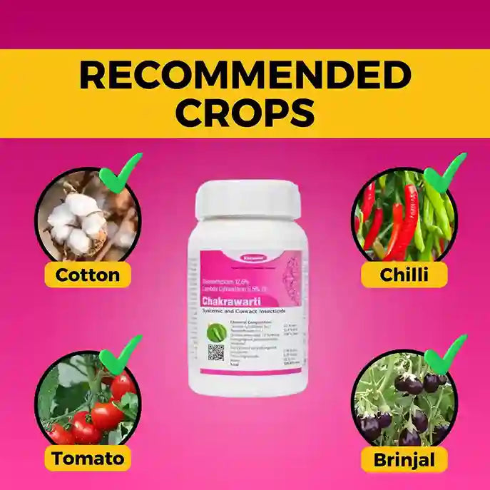 thiamethoxam 12.6 lambda cyhalothrin 9.5 zc Target crops