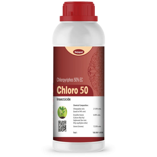 Katyayani  Chloro 50 | Chlorpyriphos 50% EC | Insecticide