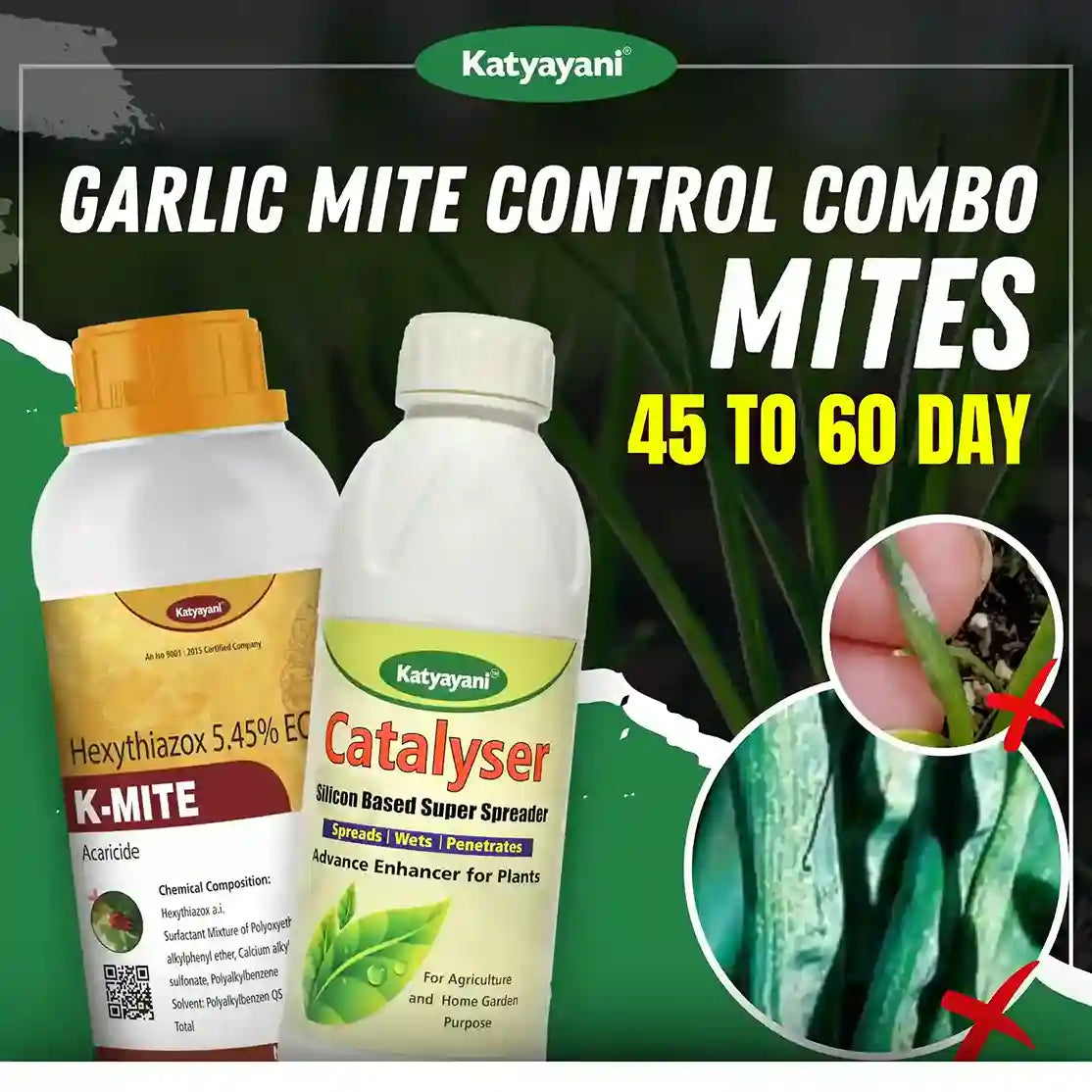 Katyayani Garlic Mite Control Combo (45-60 Days)