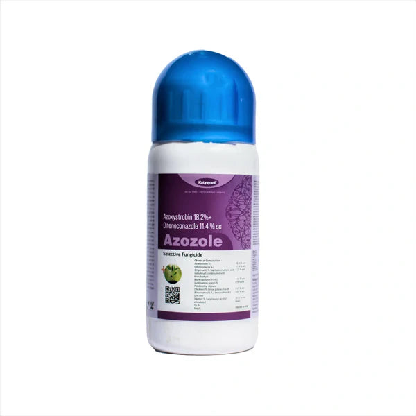 Katyayani Azozole | Azoxystrobin 18.2% + Difenoconazole 11.4% SC | Chemical Fungicide