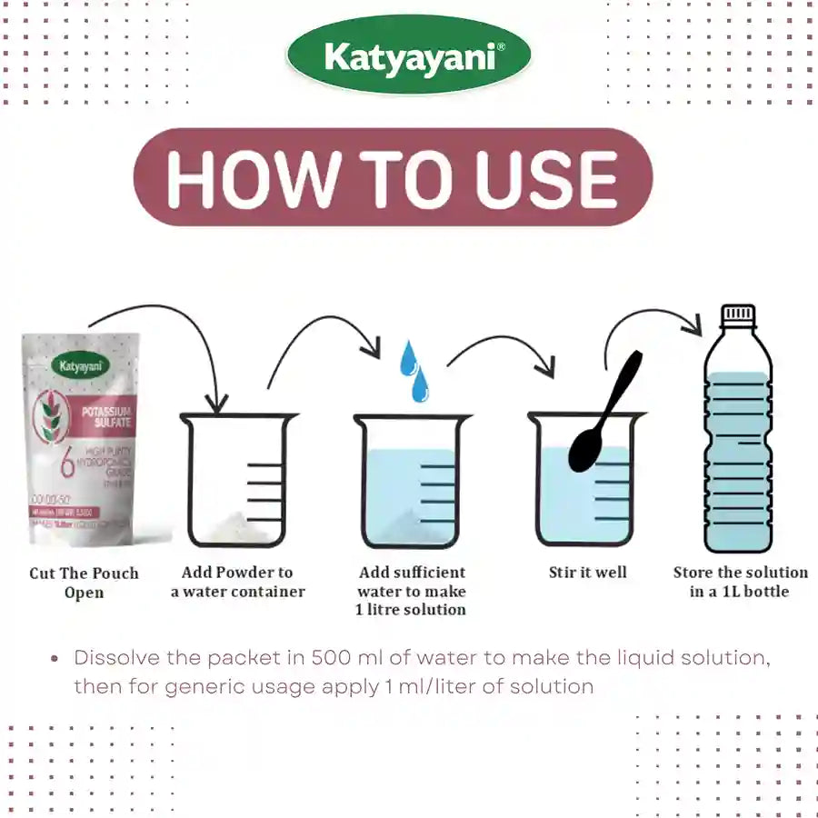 Katyayani Potassium sulfate (Hydroponics)