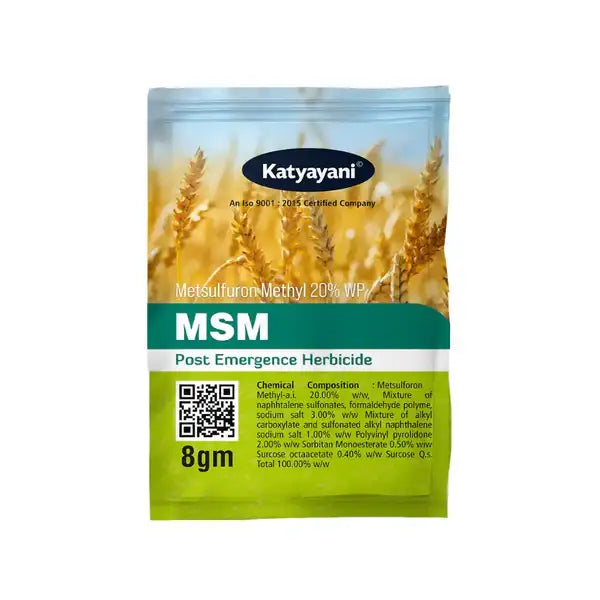 Katyayani MSM | Metsulfuron methyl 20% WP | Chemical Herbicide