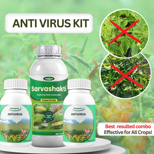 Katyayani Anti Virus Kit Sarvashakti 250ml + Anti Virus 500ml