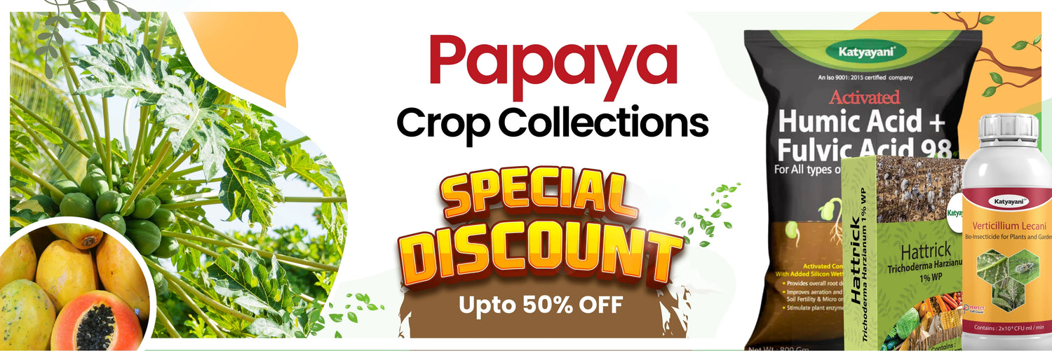 Papaya Crop Collections insecticides fungicides fertilizers