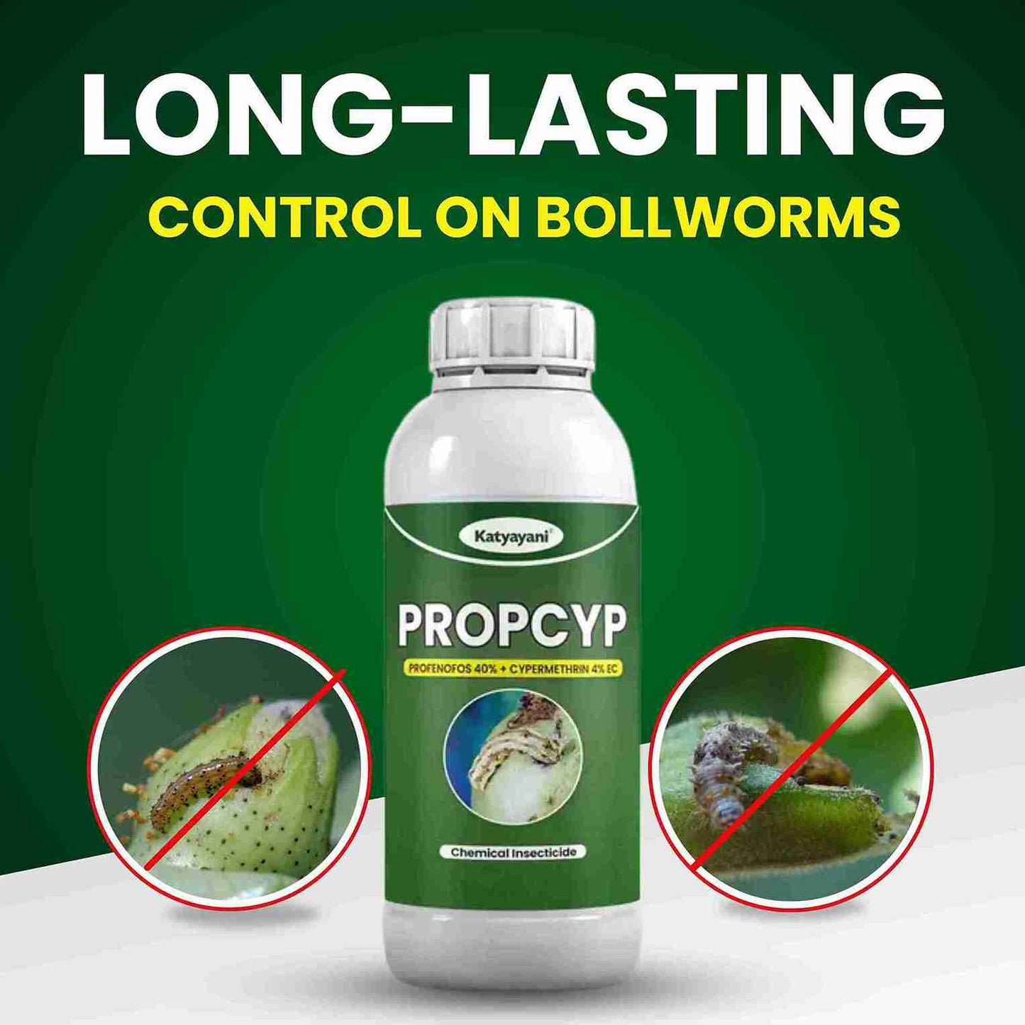 Profenofos 40% + Cypermethrin 4%EC  Insecticide