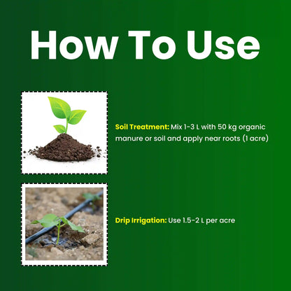 Katyayani Rhizogen | Rhizobium spp | Nitrogen Fixing Biofertilizer | Dosage 