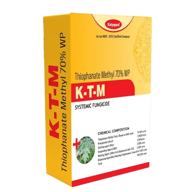 Katyayani KTM | Thiophanate Methyl 70% wp | Chemical Fungicide