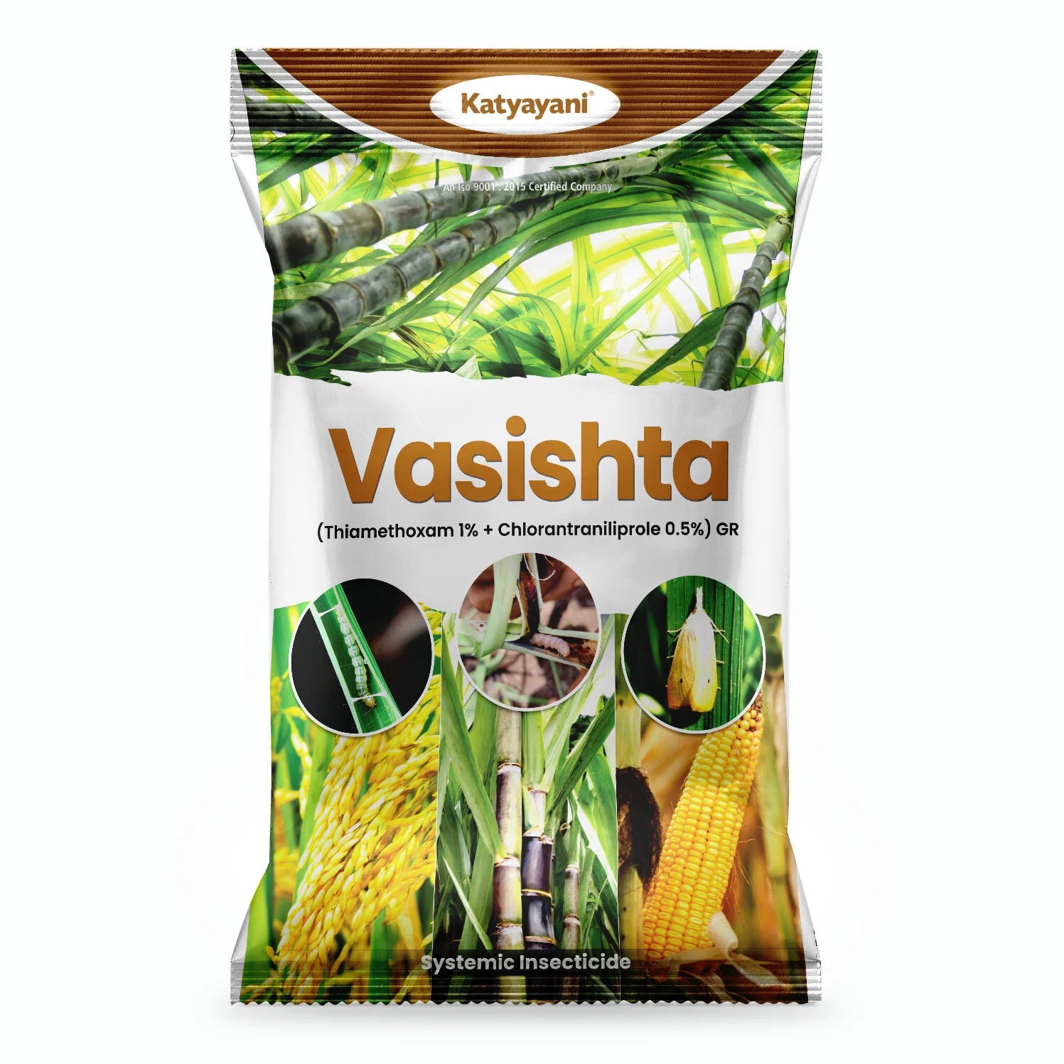 Katyayani Vasishta | Thiamethoxam 1% + Chlorantraniliprole 0.5% GR | Chemical Insecticide