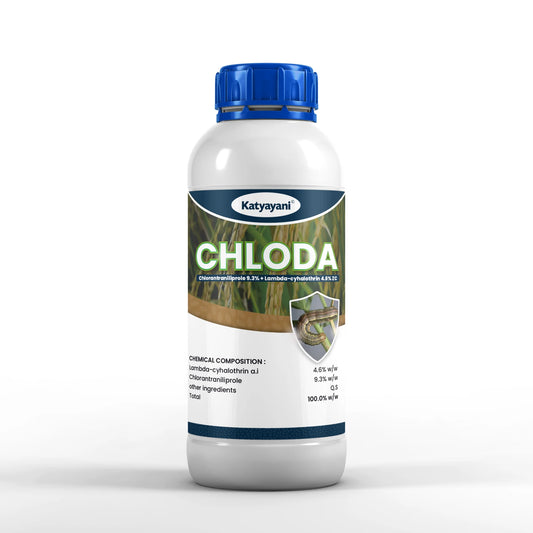 Katyayani Chloda | Chlorantraniliprole 9.3% + Lambda Cyhalothrin 4.6% ZC | Chemical insecticide