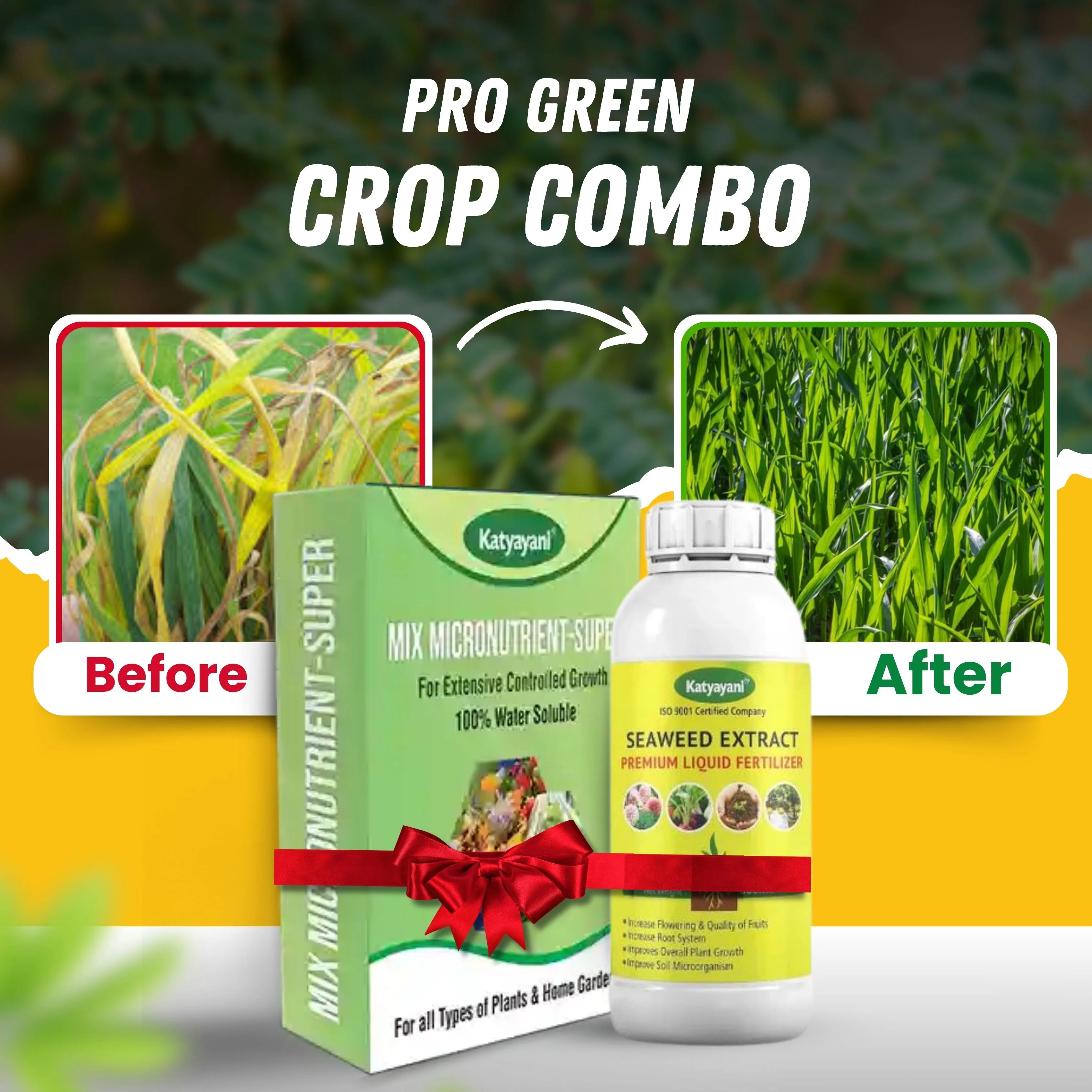 Katyayani Pro green crop combo | For Healthy and Green fields