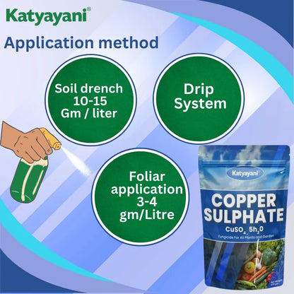 katyayani Copper Sulphate Fungicide dosages