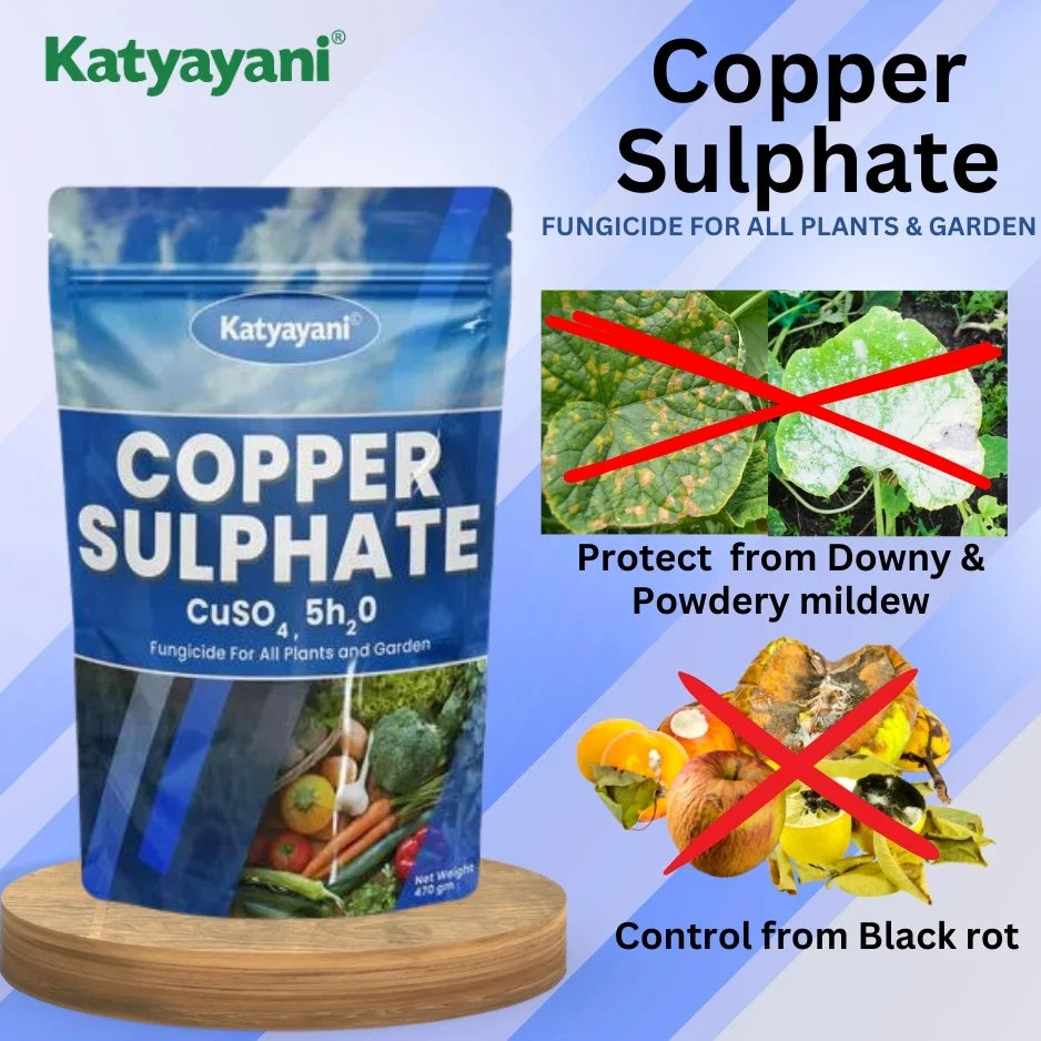 katyayani Copper Sulphate Fungicide control from black rot