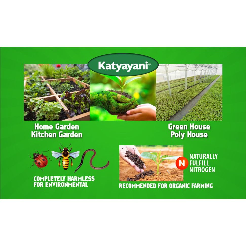 Katyayani Acetobacter Nitrogen Fixing Bio fertilizer for green  and poly house
