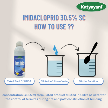 Katyayani Imida | Imidacloprid 30.5 % SC Insecticide dosage